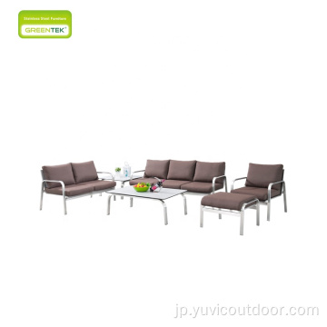 HPLサイドテーブルとチェア屋外用家具